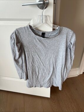 bobi Heather Gray 3/4 Sleeve Women's Tee